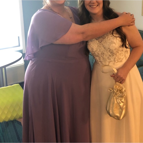 3x/ 4x Azazie Jamie in Tahiti purple - Picture 3 of 3